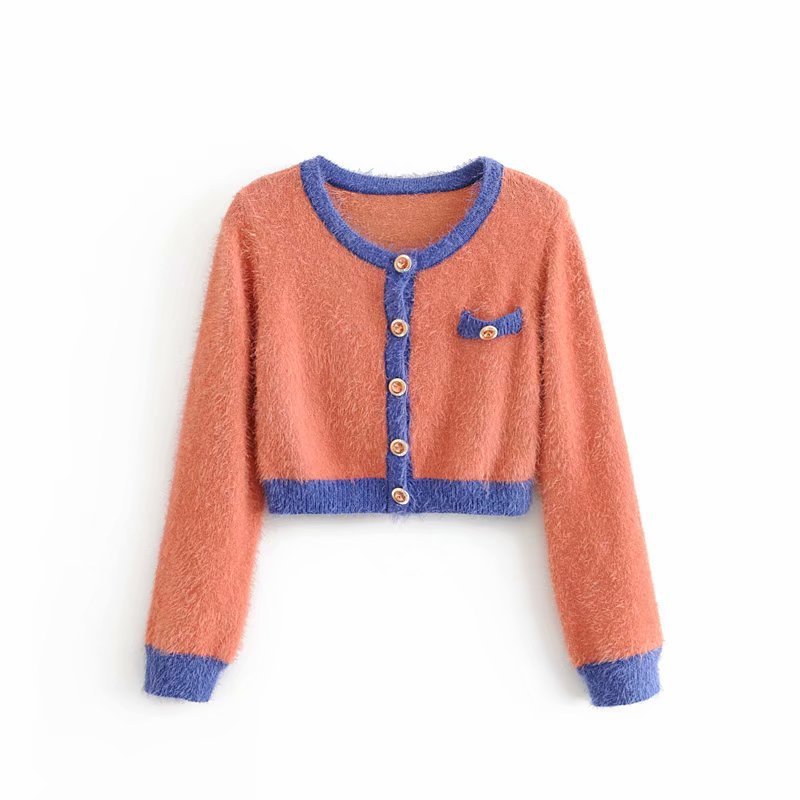 Diamond Button Knit Cardigan