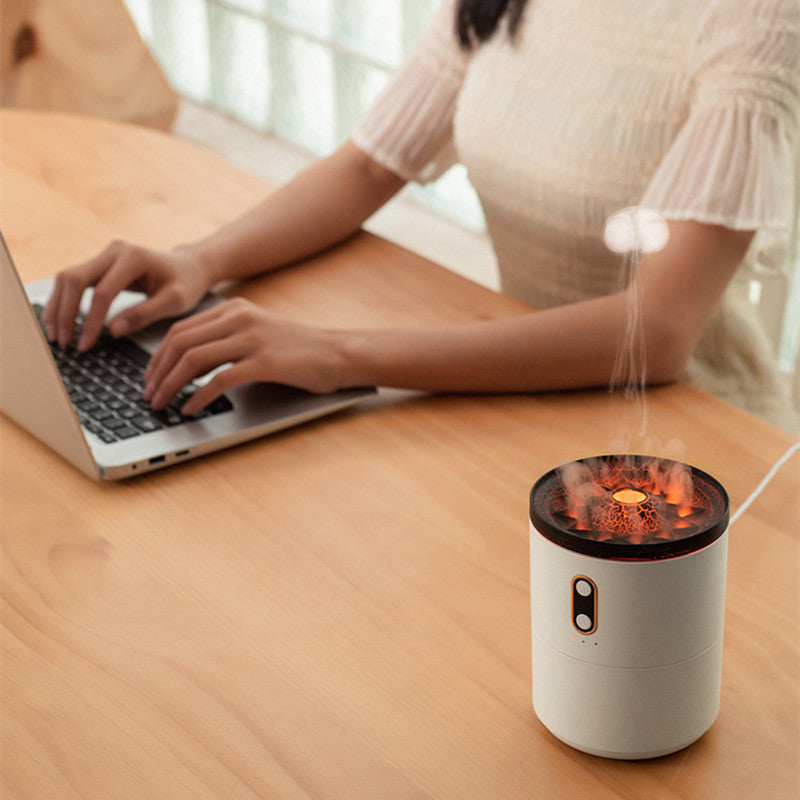 USB Aroma Flame Humidifier