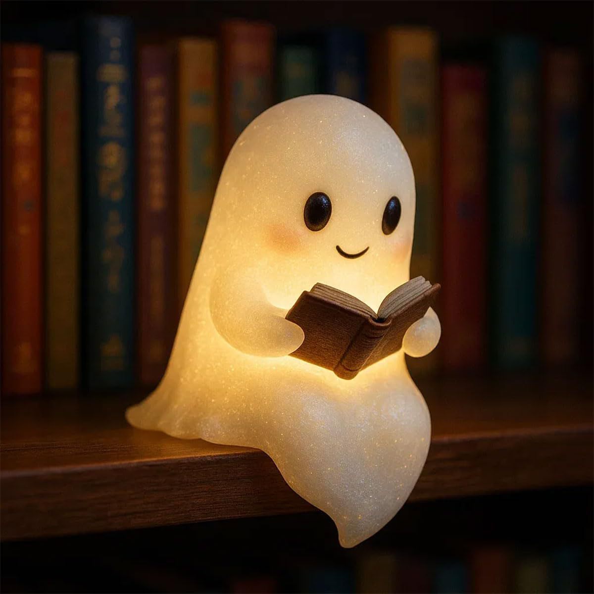 Ghosts Read Night Lights For Halloween
