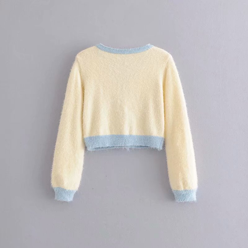 Diamond Button Knit Cardigan