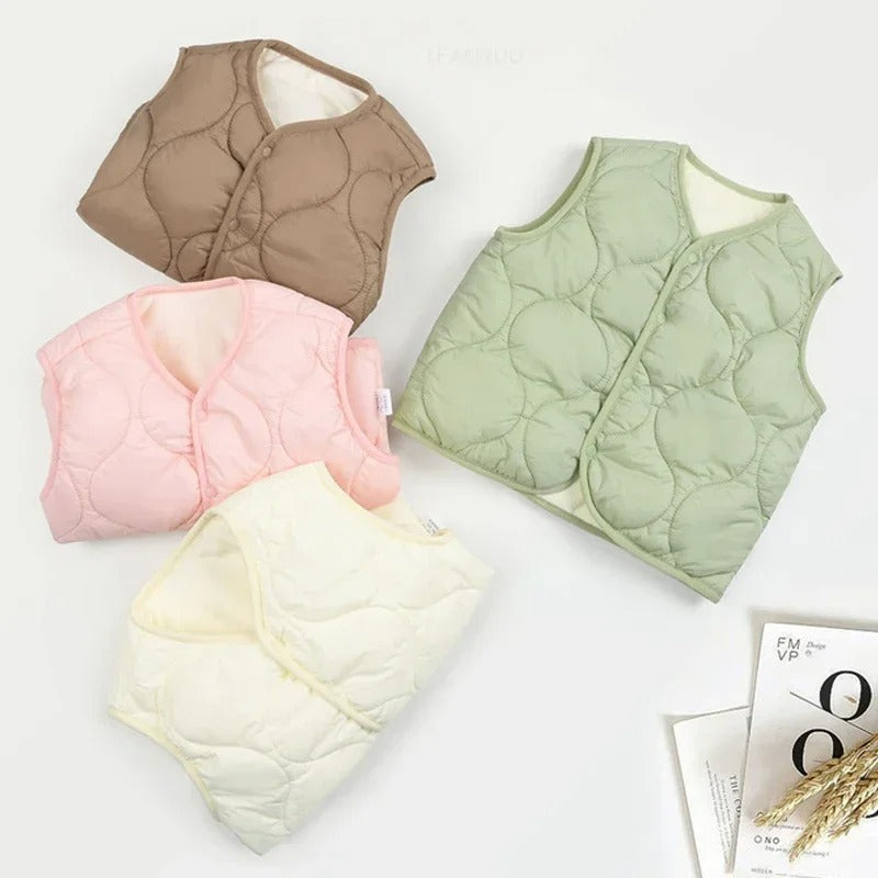 Baby Vest Thick Thermal Vest Outer Wear Vest