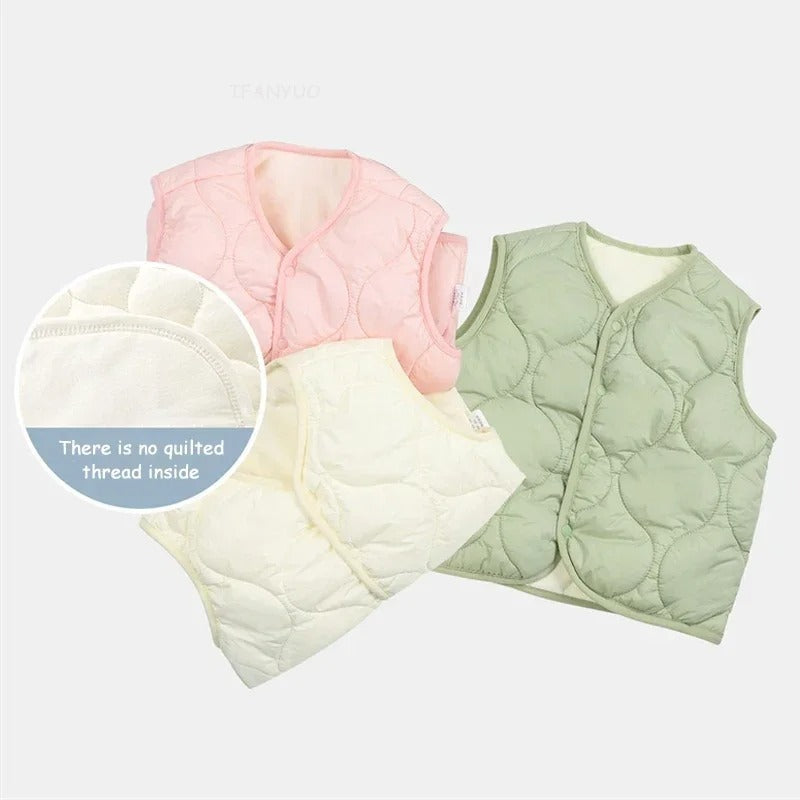 Baby Vest Thick Thermal Vest Outer Wear Vest