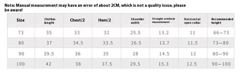 Baby Vest Thick Thermal Vest Outer Wear Vest